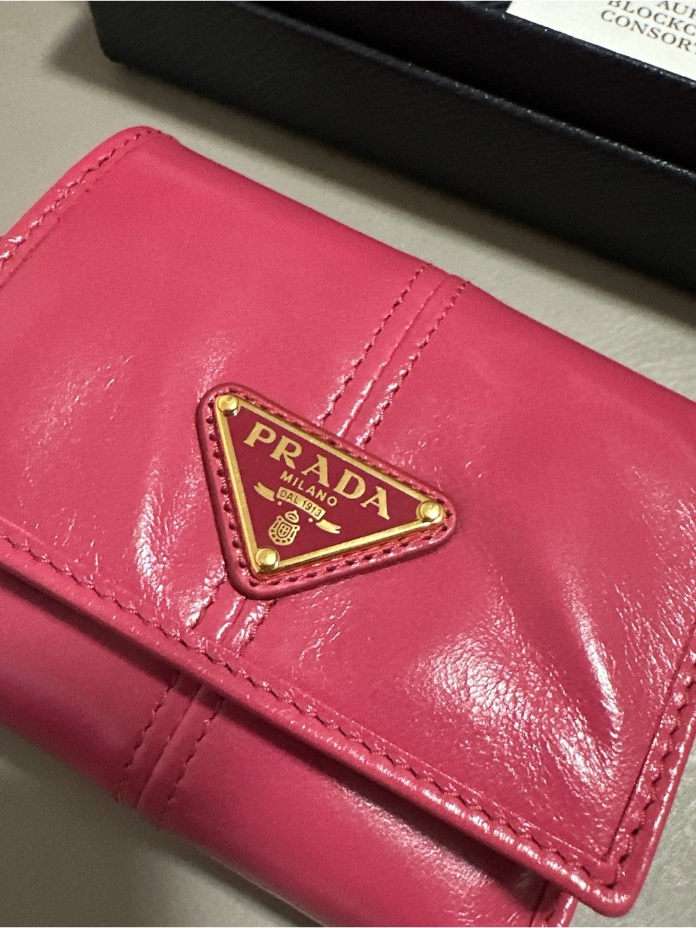Prada small leather wallet - Picture 4 of 13